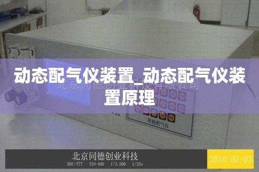 动态配气仪装置_动态配气仪装置原理